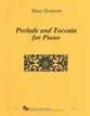 Prelude and Toccata for Piano piano sheet music cover